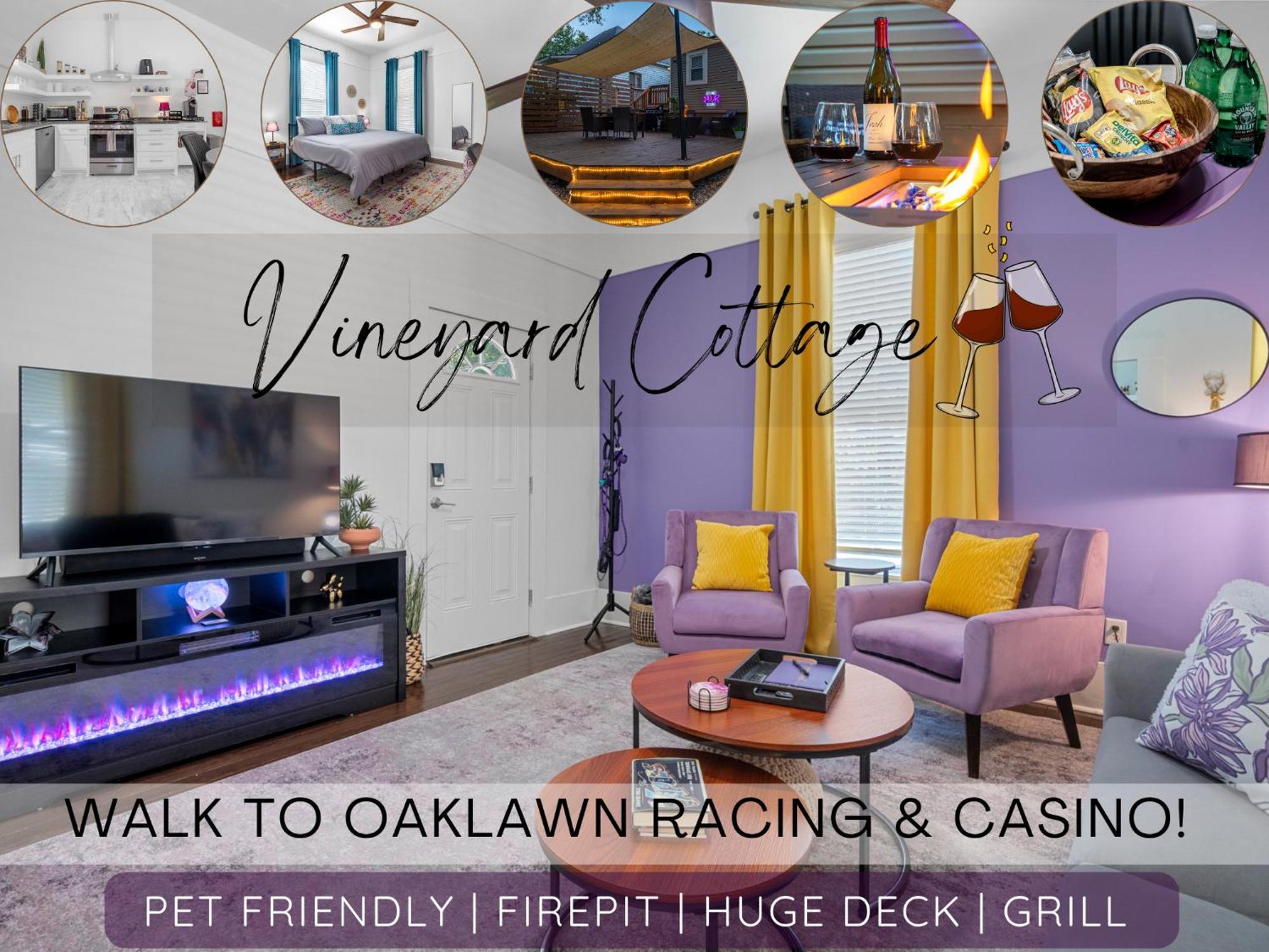Vineyard Cottage-Pet Friendly & Walk To Oaklawn! Хот-Спрингс Экстерьер фото